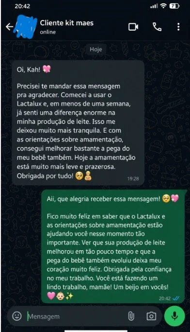 Relato real sobre LactaLux